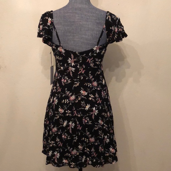 Floral mini dress - Picture 4 of 7